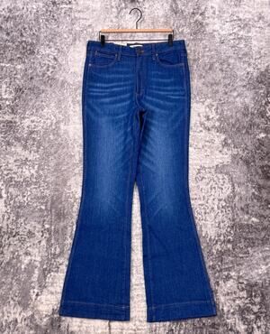 New Wrangler Jeans 31 Womens Retro Bailey High Rise Trouser Denim